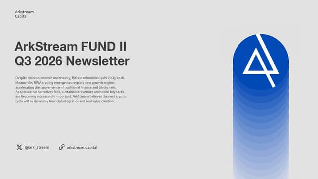 ArkStream Capital:当币安变成“股安”,Crypto正在经历一场史无前例的变革